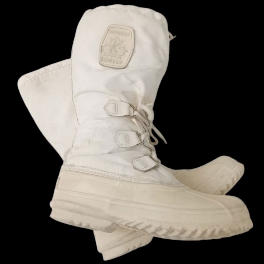 🍁❄️ Sorel Vintage Original Snowkat Winter Snowboots Size 5 ❄️🍁